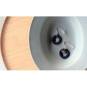 airy indigo ピアス