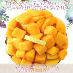 フレッシュタルト 専門店 「STYLE」 マンゴー タルト 1個（5号 15cm 900g） 贅沢なサクサク 濃厚 クリーム 極上 マンゴー デザート