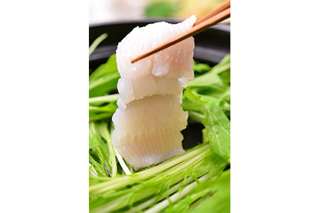 鱧骨切りしゃぶしゃぶ用（2人前）【予約受付中！令和8年7月頃より！天然物につき捕れ次第発送！】【A-4】