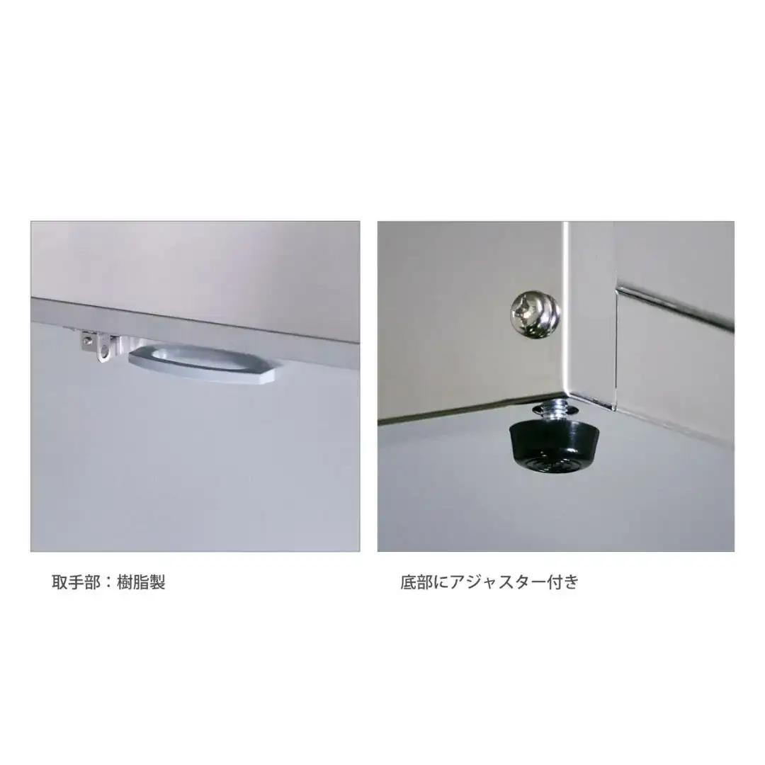 上扉と前扉が開く保管庫 幅60 ZAM 宅配ボックス ゴミステーション 大型 大容量 燕三条製
