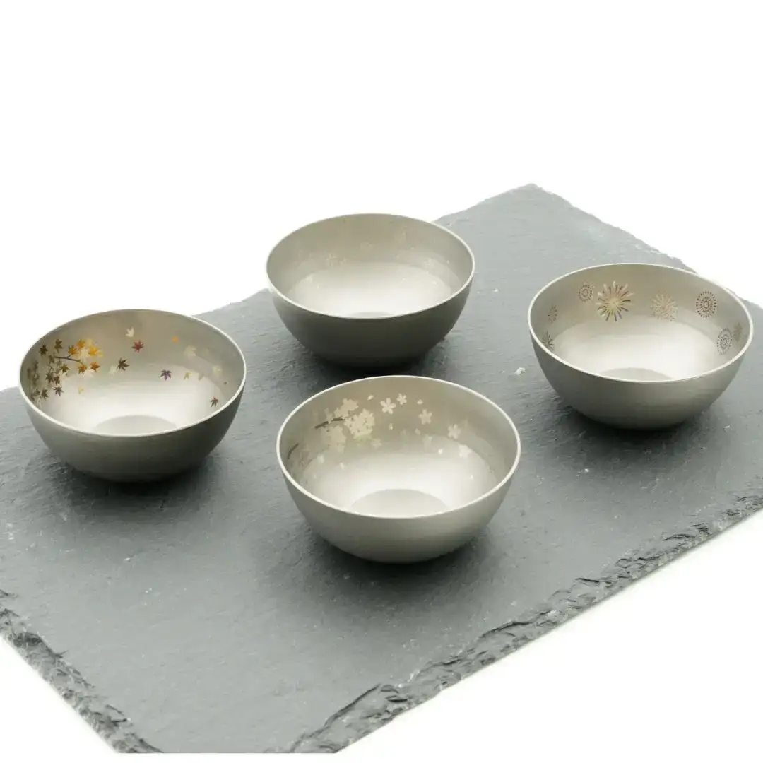 純チタン製お猪口 裕(Yuu)・夏(花火) オシャレ おちょこ ぐいのみ おしゃれ 酒器 日本酒 チタン 燕三条製 プレゼント 退職祝い  【022S068】