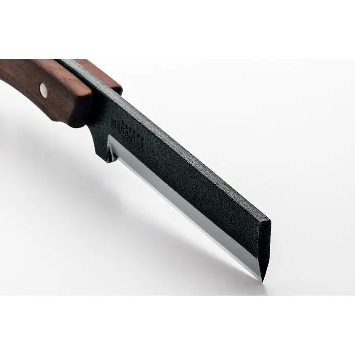 多喜火鉈110mm　革ケース付き　積層刃/ウォルナット