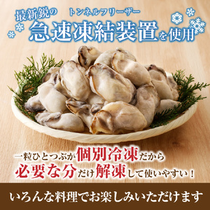牡蠣冷凍むき身1kg＋牡蠣ご飯の素（昆布醤油味）