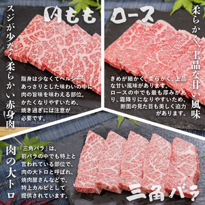 焼肉 600g 3種セット 京都姫牛 和牛