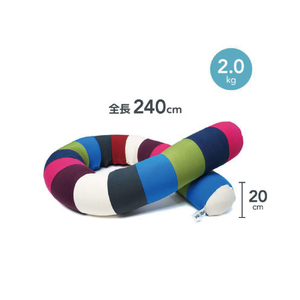 Yogibo Caterpillar Roll Long(ヨギボーキャタピラーロールロング ) ナチュラル