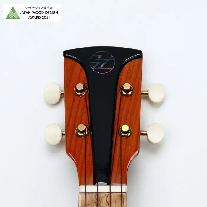 【ウクレレ】S.Tsuji クリプトメリアシリーズ　ソプラノウクレレ　《南砺の逸品》