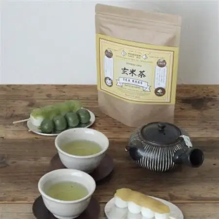 玄米茶　ティーバッグ　20TB入 × 4袋　狭山茶製造 貫井園 直送【1484903】