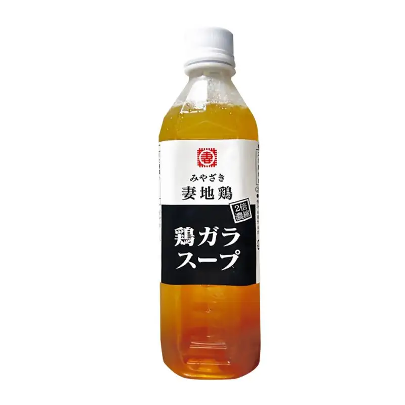 妻地鶏 鶏ガラスープ詰合せ 500ml×6本 濃縮2倍希釈＜8-24a＞