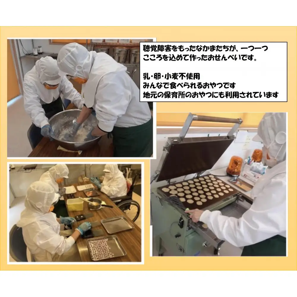 手づくりクッキー＆せんべいセット