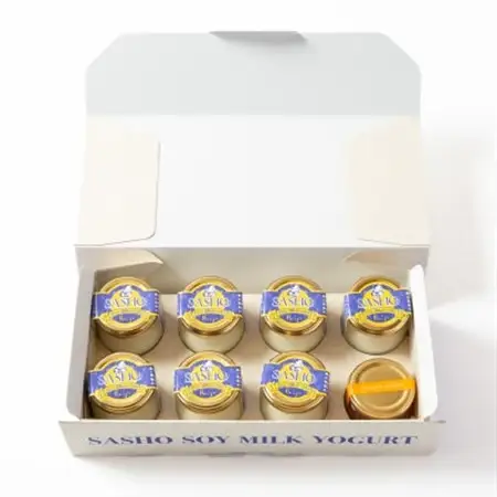 サショ・豆乳ヨーグルト 1セット(7個入り/いちじくソース付き)_卵・乳製品 ヨーグルト  _【配送不可地域：離島】【1495824】