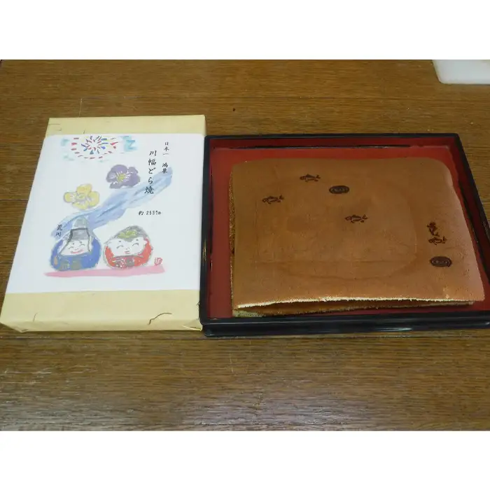 栗いり＆あんこびっしりの特大川幅どら焼き 約1300g×1個 No.085