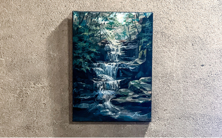 【風のアトリエ】あなたの好きな三原を絵画に「オーダーメイド風景画」F4サイズ 絵画 インテリア 広島県 三原市 200003