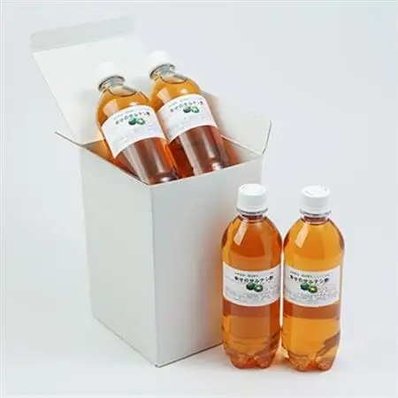 2206.サルナシ酢4本セット(新庄村産サルナシ自生種使用)【1489037】