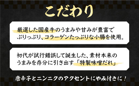 新元祖味噌もつ鍋 2-3人前 セット ( ちゃんぽん or うどん + 野菜 ) 国産牛 もつ もつ鍋 ホルモン [VAH027]