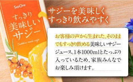家族みんなでおいしく飲める！すっきり美味しい サジー（2本）[VAX034]