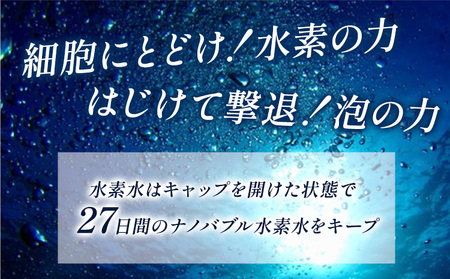  ナノバブル水素水 ペットボトル 約500ml 30本 