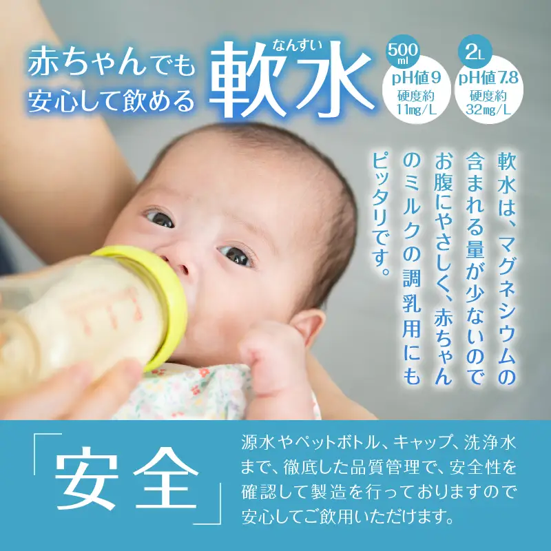 大菩薩明水 2L×2箱（計12本）ミネラルウォーター 飲料水 軟水 水 地震 台風 津波 土砂災害 災害 天災 保存水（HK）A08-440