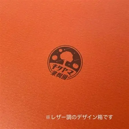 【先行受付】キタヤマ果樹園のたねなし柿　9～12個(2L～3L)オリジナル化粧箱入り(オレンジ箱)_果物・フルーツ 柿（カキ）  かき_【1342132】