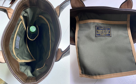 A-2 Bag　アメリカ軍　ホースハイド　馬革鞄　ラセットブラウン [兵庫県 三田市 3d28bae210001]