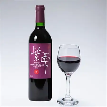 山ぶどうワイン紫雫MarineRouge　赤　750ml×1本【1289897】