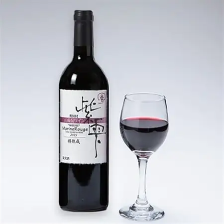 山葡萄ワイン 紫雫～Marine Rouge～樽熟成　750ml×1本【1487276】