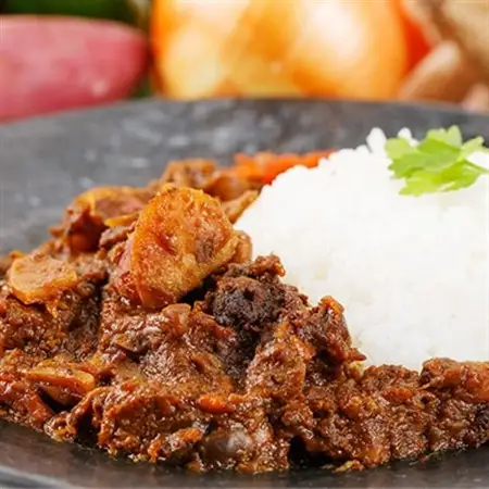 徳島県産食材ゴロゴロキーマカレー　5食入り_惣菜・加工品 カレー  _【1477624】