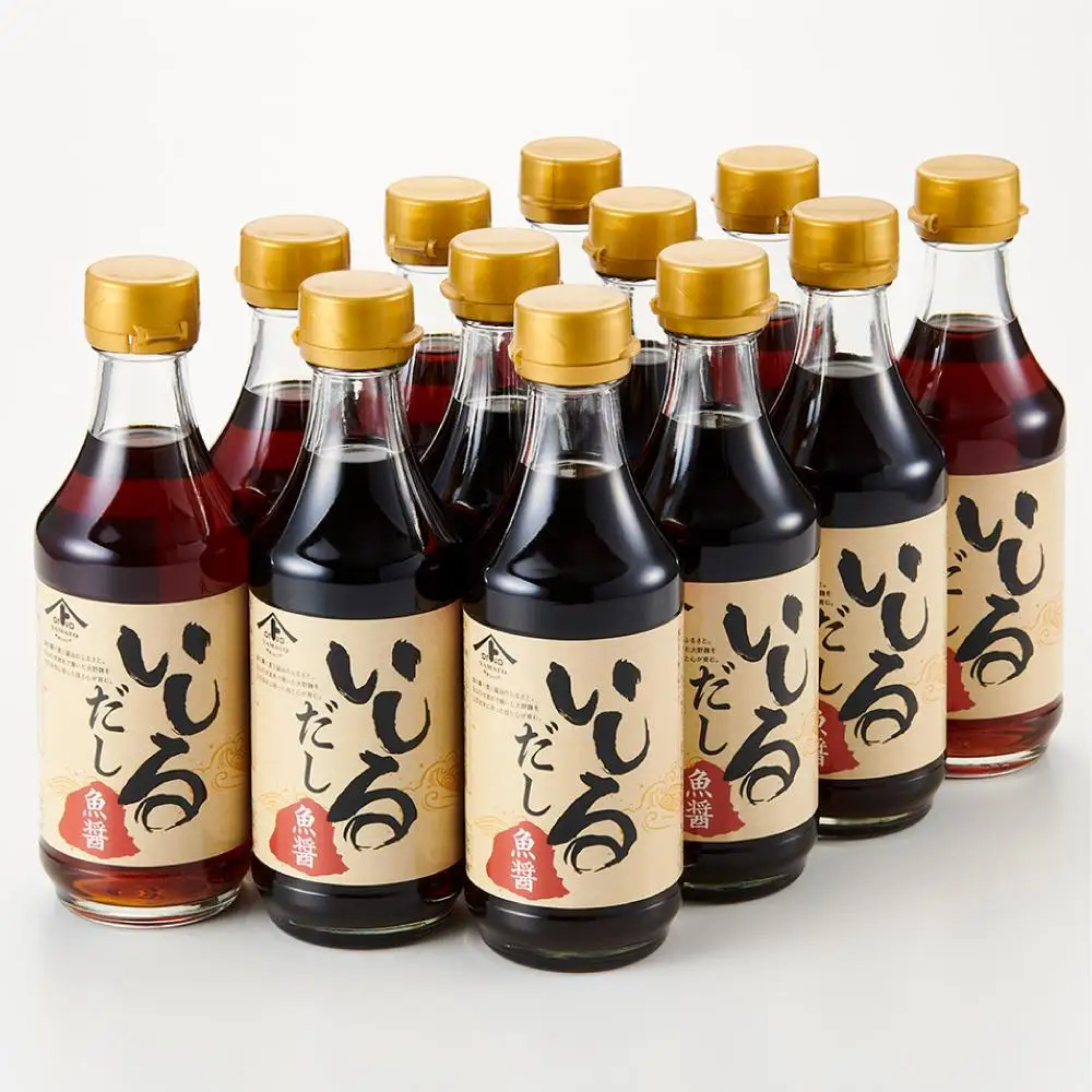魚醤・いしるだし300ml×12本セット