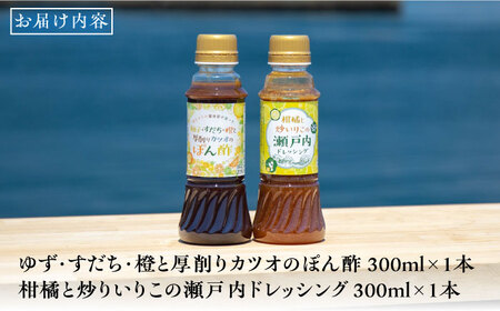 【全6回】醤油 ぽんドレセット 300mL×2種 濱口醤油[XAA030]