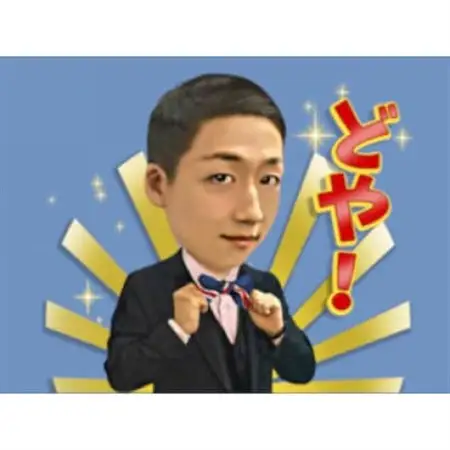 オリジナルLINEスタンプ・リアルタッチ(油絵風)　8個作成【1496267】
