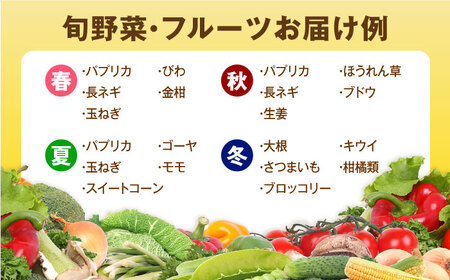 パプリカと旬の野菜・フルーツ詰め合わせ 五島市/HPIファーム [PCP011]  野菜 果物 やさい フルーツ 国産 新鮮 緑黄色野菜 産地直送 とれたて