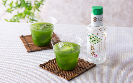 【日本の極み】鳥海山の天然水使用 スマート抹茶 190ml×12本 F2Y-5877