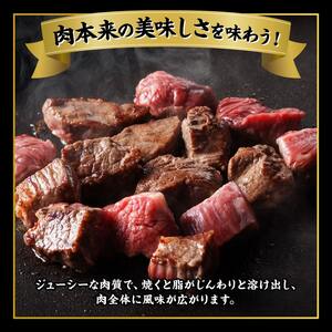 宮崎牛A5ランク赤身サイコロステーキ合計600ｇ 【 肉 牛肉 国産 黒毛和牛 宮崎牛 A5 焼肉 サイコロステーキ ステーキ 宮崎県 川南町 】