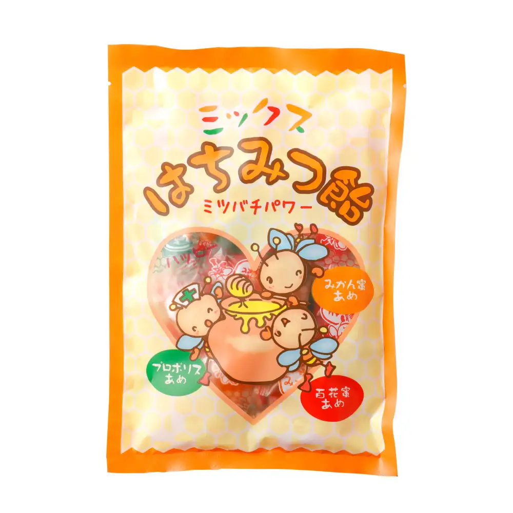 蜂蜜あめミックス 1袋（百花蜜 みかん蜜あめ プロポリス）