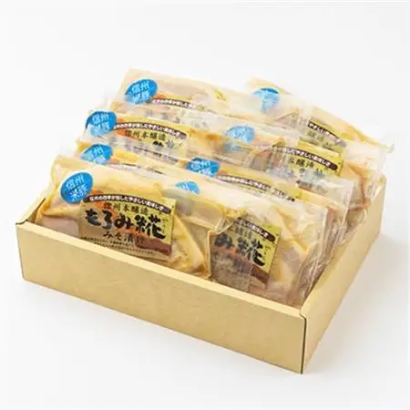 信州米豚　ロースもろみ糀みそ漬け(約100g×8枚)【配送不可地域：離島】【1291105】