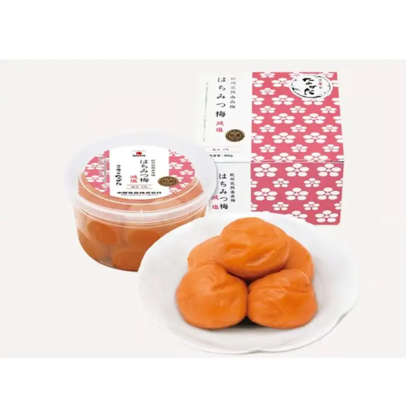 紀州南高梅 はちみつ梅 減塩（塩分3％）400g / A級品 和歌山 田辺市 紀州南高梅 南高梅 梅干し 梅干 梅 はちみつ梅 減塩 塩分控えめ【nkt013-1】