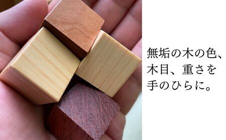 SAICORO 世界16種類の木のサイコロ インテリア 小物 置物 木目 机上 卓上 飾り 出窓 玄関 本棚 並べる 飾る アート オブジェ 鑑賞用 天然木材 経年変化 木製 