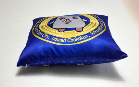 チョーコクン ・ クッションカバー 45cm角×1 【 クッション ゆるキャラ 山口県 宇部市 】 DG07-FN