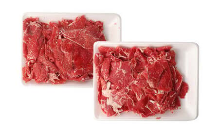 【6カ月定期便】 赤牛 切り落とし 1kg (500g×2パック)×6回 牛肉 お肉 定期