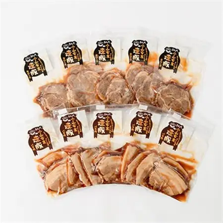 ドーーーンと1kg　柔らかチャーシュー　肩ロース・バラ肉(各100g×5パック)【配送不可地域：離島】【1485686】