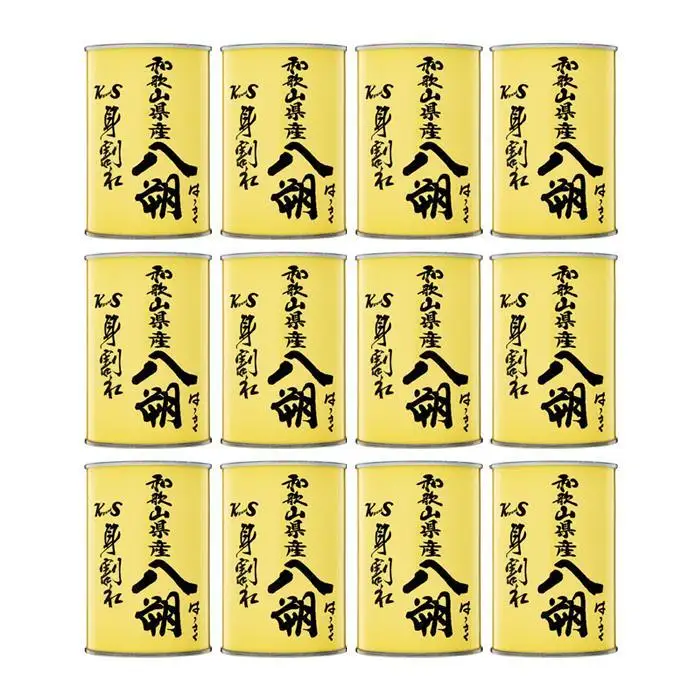 和歌山県産 八朔 缶詰（ 身割れ ）425g × 12缶 セット【入金確定後より7営業日以内に発送予定】【KF7】