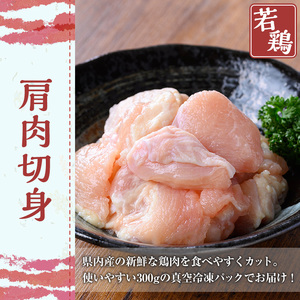 鹿児島県産 若鶏 肩肉 セット(計3kg)【TRINITY】A469-v02