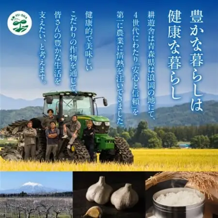 青森県産バラ黒にんにく くろすけ 120g×20袋(合計2.4kg)_野菜 にんにく・生姜 根菜 ニンニク にんにく しょうが ショウガ_【1505250】