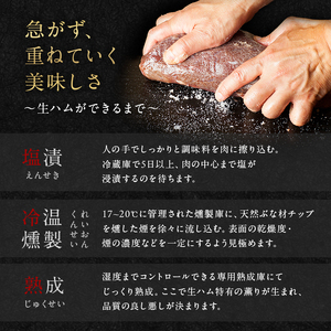 生ハム SAGAルージュ 赤どり生ハム (みつせ鶏使用) 40g×3P セット 鶏ハム 鶏肉 