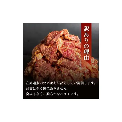 【 ハラミ 】 訳あり牛ハラミ 600g