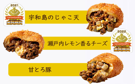 カレーパングランプリ金賞受賞 カリットカリー 6個（3種×2個） 冷凍