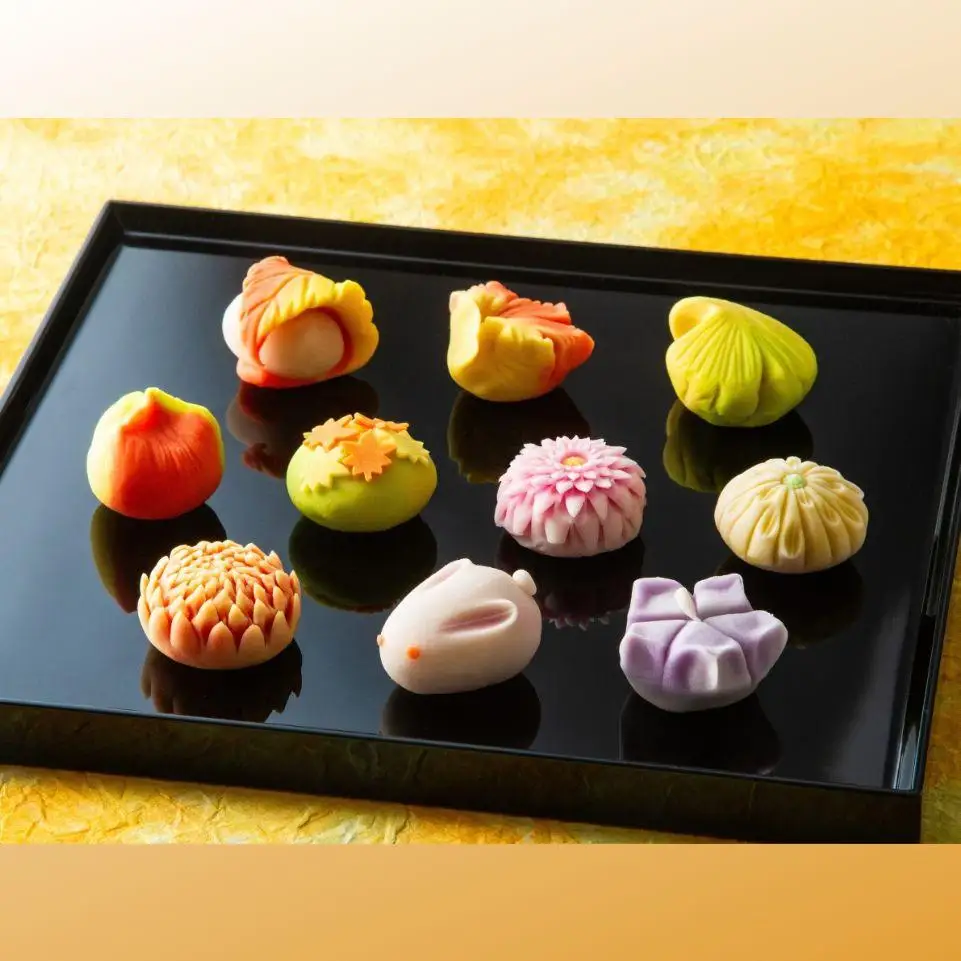 ＜定期便＞「夢菓子工房ことよ」季節の練り切り菓子 10個 【春篇・夏篇・秋篇・冬篇】【スイーツ】