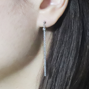 プラチナ ミラーボールタッセルピアス（小） プラチナ850 ネックレス ペンダント ジュエリー アクセサリー PT850 レディース 山梨県 甲斐市 BQ-116
