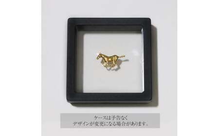 純金 ゴールド 24金（約4g）疾走馬刻印入り品質保証書付 オブジェ BQ-134 | 純金