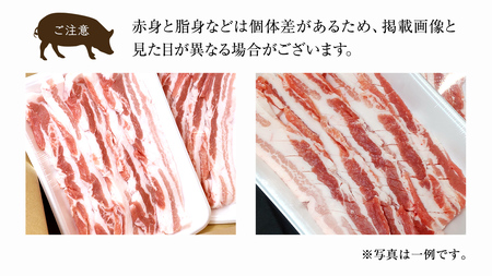 ローズポーク バラ肉 サムギョプサル 用 400g × 2P ( 茨城県共通返礼品 )
