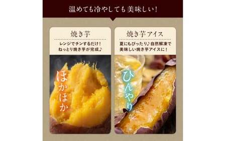 【数量限定】中園ファーム 熟成 安納焼きいも と 半熟 焼き干し芋 セット　NFN575【600pt】  